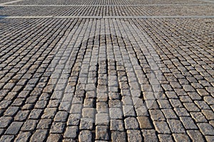 Gray cobbles